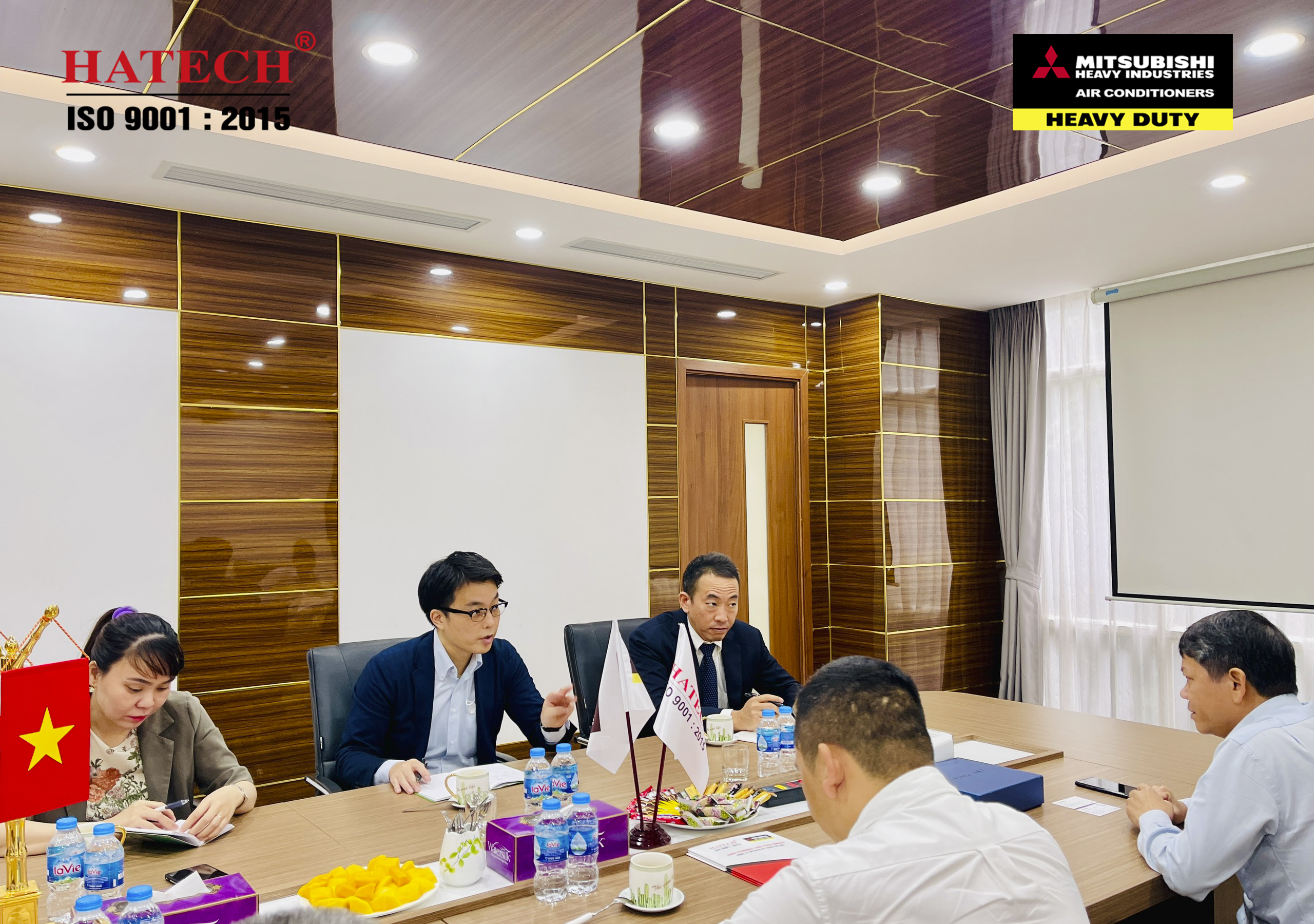 Hatech có buổi làm việc với quản lý cấp cao hãng điều hòa Mitsubishi Heavy Industries