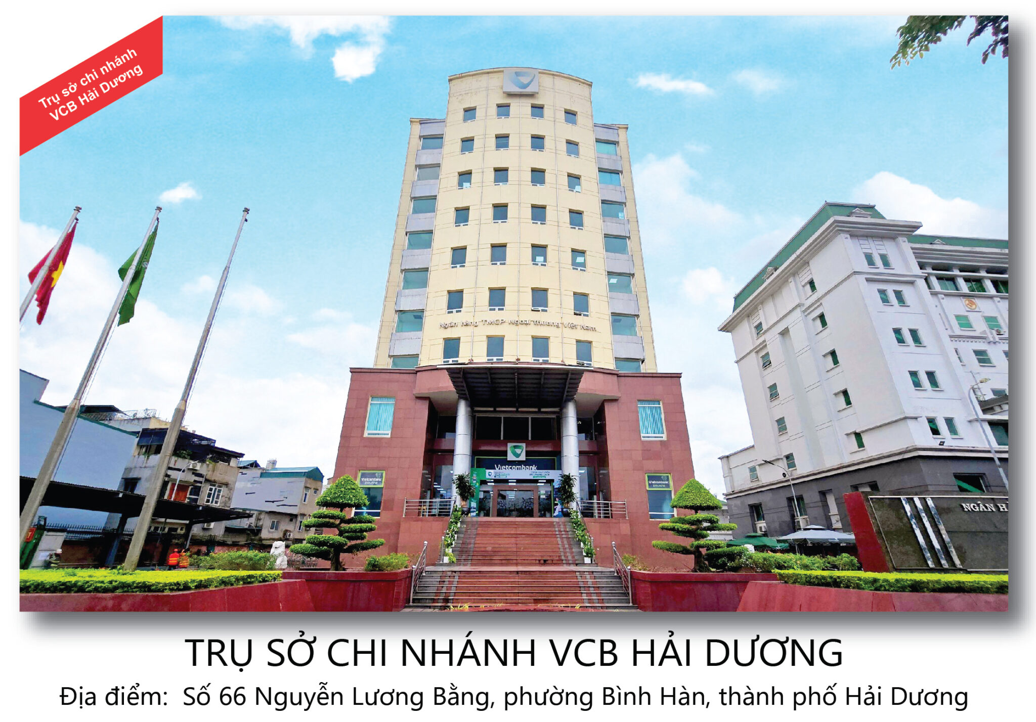 Trụ sở chi nhánh VCB Hải Dương - Hatech