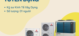 Tuyển dụng: Kỹ sư kinh tế xây dựng/ Số lượng: 01 người